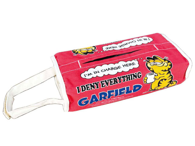 GARFIELD TISSUE COVER GF‐00004‐2 吊り下げも出来る ガーフィールドのティッシュカバー アメリカン雑貨  アメリカンキャラクー/定形外郵便￥0